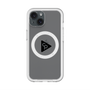 スリムプロテクションプレミアムケース with MagSafe［ オリジナル - caseplayロゴ - ブラック/C ］