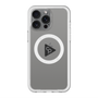 スリムプロテクションプレミアムケース with MagSafe［ オリジナル - caseplayロゴ - ブラック/C ］