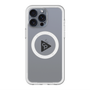 スリムプロテクションプレミアムケース with MagSafe［ オリジナル - caseplayロゴ - ブラック/C ］