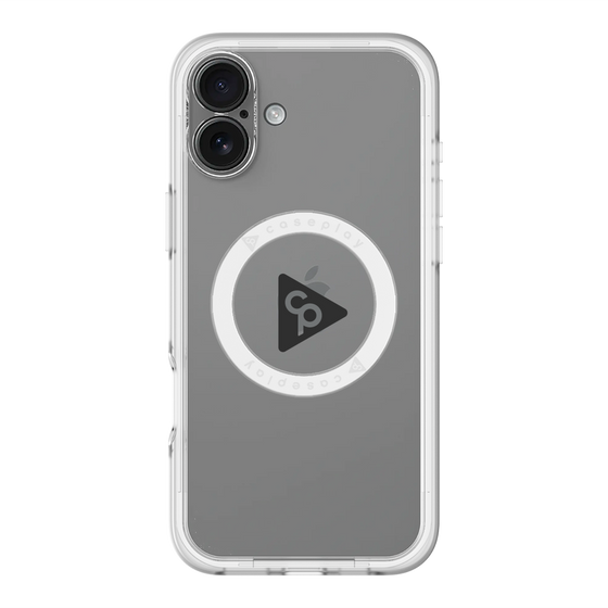 スリムプロテクションプレミアムケース with MagSafe［ オリジナル - caseplayロゴ - ブラック/C ］