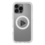 スリムプロテクションプレミアムケース with MagSafe［ オリジナル - caseplayロゴ - ブラック/C ］