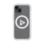 スリムプロテクションプレミアムケース with MagSafe［ オリジナル - caseplayロゴ - ホワイト/C ］