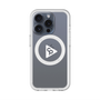 スリムプロテクションプレミアムケース with MagSafe［ オリジナル - caseplayロゴ - ホワイト/C ］