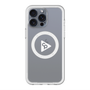 スリムプロテクションプレミアムケース with MagSafe［ オリジナル - caseplayロゴ - ホワイト/C ］