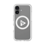 スリムプロテクションプレミアムケース with MagSafe［ オリジナル - caseplayロゴ - ホワイト/C ］