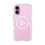 スリムプロテクションプレミアムケース with MagSafe［ オリジナル - caseplayロゴ - ホワイト/C ］