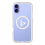 スリムプロテクションプレミアムケース with MagSafe［ オリジナル - caseplayロゴ - ホワイト/C ］