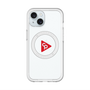 スリムプロテクションプレミアムケース with MagSafe［ オリジナル - caseplayロゴ - レッド/C ］