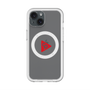 スリムプロテクションプレミアムケース with MagSafe［ オリジナル - caseplayロゴ - レッド/C ］