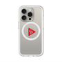 スリムプロテクションプレミアムケース with MagSafe［ オリジナル - caseplayロゴ - レッド/C ］