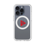 スリムプロテクションプレミアムケース with MagSafe［ オリジナル - caseplayロゴ - レッド/C ］