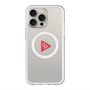 スリムプロテクションプレミアムケース with MagSafe［ オリジナル - caseplayロゴ - レッド/C ］