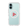 スリムプロテクションプレミアムケース with MagSafe［ オリジナル - caseplayロゴ - レッド/C ］