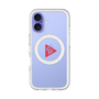 スリムプロテクションプレミアムケース with MagSafe［ オリジナル - caseplayロゴ - レッド/C ］
