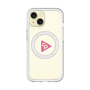 スリムプロテクションプレミアムケース with MagSafe［ オリジナル - caseplayロゴ - ピンク/C ］
