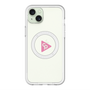 スリムプロテクションプレミアムケース with MagSafe［ オリジナル - caseplayロゴ - ピンク/C ］