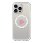スリムプロテクションプレミアムケース with MagSafe［ オリジナル - caseplayロゴ - ピンク/C ］