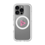 スリムプロテクションプレミアムケース with MagSafe［ オリジナル - caseplayロゴ - ピンク/C ］