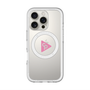 スリムプロテクションプレミアムケース with MagSafe［ オリジナル - caseplayロゴ - ピンク/C ］
