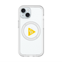 スリムプロテクションプレミアムケース with MagSafe［ オリジナル - caseplayロゴ - イエロー/C ］