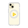 スリムプロテクションプレミアムケース with MagSafe［ オリジナル - caseplayロゴ - イエロー/C ］