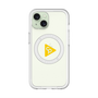 スリムプロテクションプレミアムケース with MagSafe［ オリジナル - caseplayロゴ - イエロー/C ］