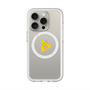 スリムプロテクションプレミアムケース with MagSafe［ オリジナル - caseplayロゴ - イエロー/C ］