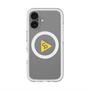 スリムプロテクションプレミアムケース with MagSafe［ オリジナル - caseplayロゴ - イエロー/C ］