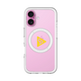 スリムプロテクションプレミアムケース with MagSafe［ オリジナル - caseplayロゴ - イエロー/C ］