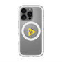 スリムプロテクションプレミアムケース with MagSafe［ オリジナル - caseplayロゴ - イエロー/C ］