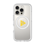 スリムプロテクションプレミアムケース with MagSafe［ オリジナル - caseplayロゴ - イエロー/C ］