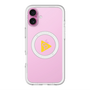 スリムプロテクションプレミアムケース with MagSafe［ オリジナル - caseplayロゴ - イエロー/C ］