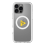 スリムプロテクションプレミアムケース with MagSafe［ オリジナル - caseplayロゴ - イエロー/C ］