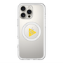 スリムプロテクションプレミアムケース with MagSafe［ オリジナル - caseplayロゴ - イエロー/C ］