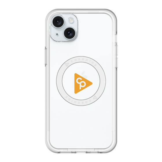 スリムプロテクションプレミアムケース with MagSafe［ オリジナル - caseplayロゴ - オレンジ/C ］