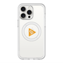 スリムプロテクションプレミアムケース with MagSafe［ オリジナル - caseplayロゴ - オレンジ/C ］