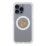 スリムプロテクションプレミアムケース with MagSafe［ オリジナル - caseplayロゴ - オレンジ/C ］