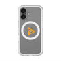 スリムプロテクションプレミアムケース with MagSafe［ オリジナル - caseplayロゴ - オレンジ/C ］