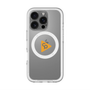 スリムプロテクションプレミアムケース with MagSafe［ オリジナル - caseplayロゴ - オレンジ/C ］