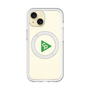 スリムプロテクションプレミアムケース with MagSafe［ オリジナル - caseplayロゴ - グリーン/C ］