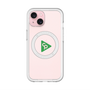 スリムプロテクションプレミアムケース with MagSafe［ オリジナル - caseplayロゴ - グリーン/C ］