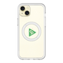 スリムプロテクションプレミアムケース with MagSafe［ オリジナル - caseplayロゴ - グリーン/C ］