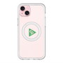 スリムプロテクションプレミアムケース with MagSafe［ オリジナル - caseplayロゴ - グリーン/C ］