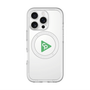 スリムプロテクションプレミアムケース with MagSafe［ オリジナル - caseplayロゴ - グリーン/C ］