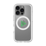 スリムプロテクションプレミアムケース with MagSafe［ オリジナル - caseplayロゴ - グリーン/C ］