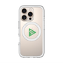 スリムプロテクションプレミアムケース with MagSafe［ オリジナル - caseplayロゴ - グリーン/C ］
