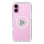スリムプロテクションプレミアムケース with MagSafe［ オリジナル - caseplayロゴ - グリーン/C ］