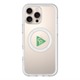 スリムプロテクションプレミアムケース with MagSafe［ オリジナル - caseplayロゴ - グリーン/C ］