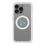 スリムプロテクションプレミアムケース with MagSafe［ オリジナル - caseplayロゴ - ライトブルー/C ］
