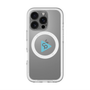 スリムプロテクションプレミアムケース with MagSafe［ オリジナル - caseplayロゴ - ライトブルー/C ］
